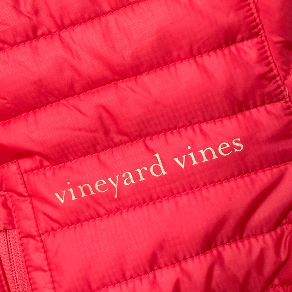 Vineyard Vines Red Puffer Jacket